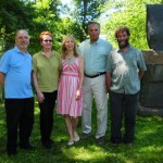 ESSEX COUNTY EXECUTIVE DIVINCENZO AND SOUTH MOUNTAIN CONSERVANCY UNVEIL NEW ART INSTALLATIONS AT WILDFLOWER SCULPTURE PARK  IN ESSEX COUNTY SOUTH MOUNTAIN RESERVATION