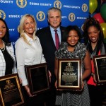 ESSEX COUNTY EXECUTIVE DIVINCENZO HOSTS ANNUAL ESSEX COUNTY WOMEN’S HISTORY MONTH CELEBRATION 2017 Althea Gibson Leadership Awards are Presented to  Margie Heller, Administrative Director of Community Health and Outreach  at St. Barnabas Medical Center; Carmen Morales, Vice Principal of Essex County Newark Tech Campus; Autumn Turner, Ice Skating Teacher at Essex County Codey Arena  and Contestant on “The Voice”   Special recognition is presented to Child Author Dasia Edmond