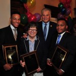 ESSEX COUNTY EXECUTIVE DIVINCENZO HOSTS ESSEX COUNTY LGBTQ PRIDE MONTH CELEBRATION Star of Essex County Awards are Presented to Newark Police Officer Czezre Tyrell Adams, Newark Municipal Council Legislative Aide Reginald Bledsoe and LGBTQ Activist and Non-Profit Consultant Joan Garry