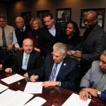 ESSEX COUNTY EXECUTIVE DIVINCENZO, ESSEX COUNTY SCHOOLS OF TECHNOLOGY AND CONSTRUCTION TRADES UNIONS SIGN PROJECT LABOR AGREEMENT FOR ESSEX COUNTY WEST CALDWELL SCHOOL OF TECHNOLGY EXPANSION AND MODERNIZATION PROJECT