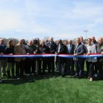ESSEX COUNTY EXECUTIVE DIVINCENZO ANNOUNCES  ROBERTO CLEMENTE FIELD IN ESSEX COUNTY BRANCH BROOK PARK  IS UPDATED WITH NEW SYNTHETIC GRASS PLAYING SURFACE