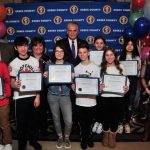 ESSEX COUNTY EXECUTIVE WELCOMES STUDENT ARTISTS  TO ESSEX COUNTY HALL OF RECORDS County Partners with Art Educators of New Jersey for 15th Consecutive Year  to Highlight the Creative Talents of Essex County’s Students
