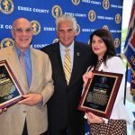 ESSEX COUNTY EXECUTIVE DIVINCENZO HOSTS  ANNUAL ESSEX COUNTY JEWISH HERITAGE CELEBRATION	 Star of Essex Awards Presented to  Essex County Health Officer Maya Lordo and NJPAC President and CEO John Schreiber