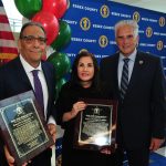 ESSEX COUNTY EXECUTIVE DIVINCENZO HOSTS  ESSEX COUNTY ITALIAN AMERICAN HERITAGE MONTH CELEBRATION Retired Essex County Assignment Judge Sallyanne Floria  and Retired Essex County Administrator Ralph Ciallella  Honored as ‘Stellas della Contea di Essex