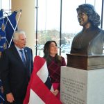 ESSEX COUNTY EXECUTIVE DIVINCENZO DEDICATES BRONZE BUSTS OF SUPREME COURT JUSTICE SONIA SOTOMAYOR, SUPREME COURT JUSTICE THURGOOD MARSHALL AND CIVIL RIGHTS ACTIVIST RABBI JOACHIM PRINZ Busts Are Placed in Lobby of Essex County Martin Luther King, Jr. Justice Building