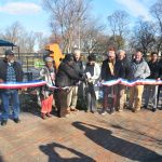 ESSEX COUNTY EXECUTIVE DIVINCENZO OPENS DOG PARK  IN ESSEX COUNTY VAILSBURG PARK  Renovation of Playground Restroom Building Continues