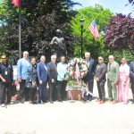 ESSEX COUNTY EXECUTIVE DIVINCENZO HOSTS MEMORIAL DAY CEREMONY  IN ESSEX COUNTY VETERANS MEMORIAL PARK