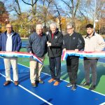 ESSEX COUNTY EXECUTIVE DIVINCENZO ANNOUNCES MODERNIZATION OF TENNIS AND BASKETBALL COURTS IN ESSEX COUNTY WEEQUAHIC PARK IS COMPLETED Pickleball Courts are Added at the Tennis Courts