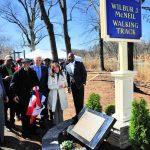ESSEX COUNTY EXECUTIVE DIVNCENZO DEDICATES 2.2-MILE RUBBERIZED WALKING TRACK AND FITNESS APPARATUS IN ESSEX COUNTY WEEQUAHIC PARK TO WEEQUAHIC PARK ASSOCIATION FOUNDER WILBUR MCNEIL Resurfacing of Track and Installation of New Outdoor Fitness Equipment is Complete